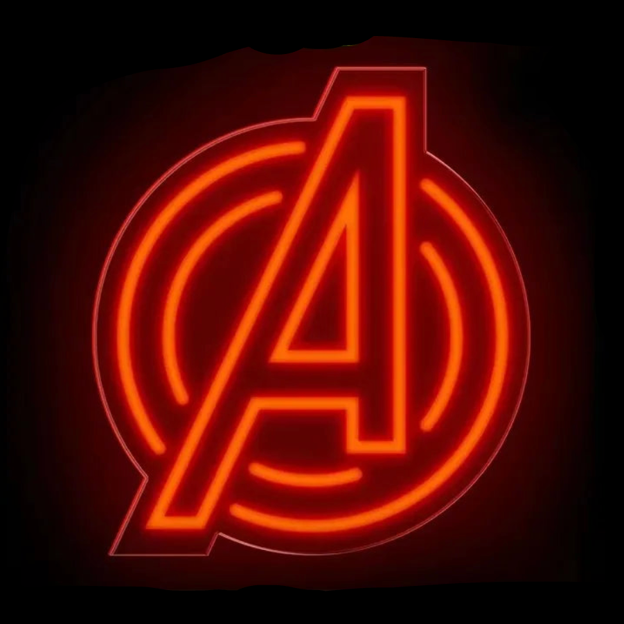 Luminária Vingadores LED